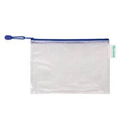 A5 Opbergtas met ritssluiting, blauw